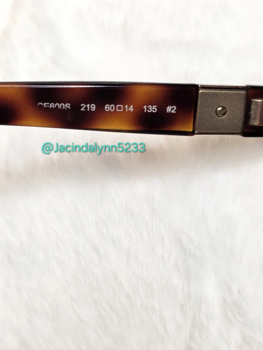 Chloe Havana Cat Eye Sunglasses Brown Tortoiseshell Frames  **SCRATCHED LENSES**